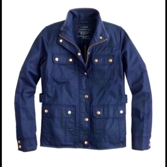 J. Crew Waxed Cotton Jacket XS - Picture 2 of 9